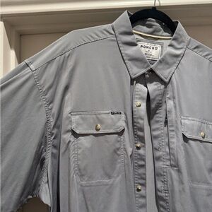 Poncho Gray Men's Shirt